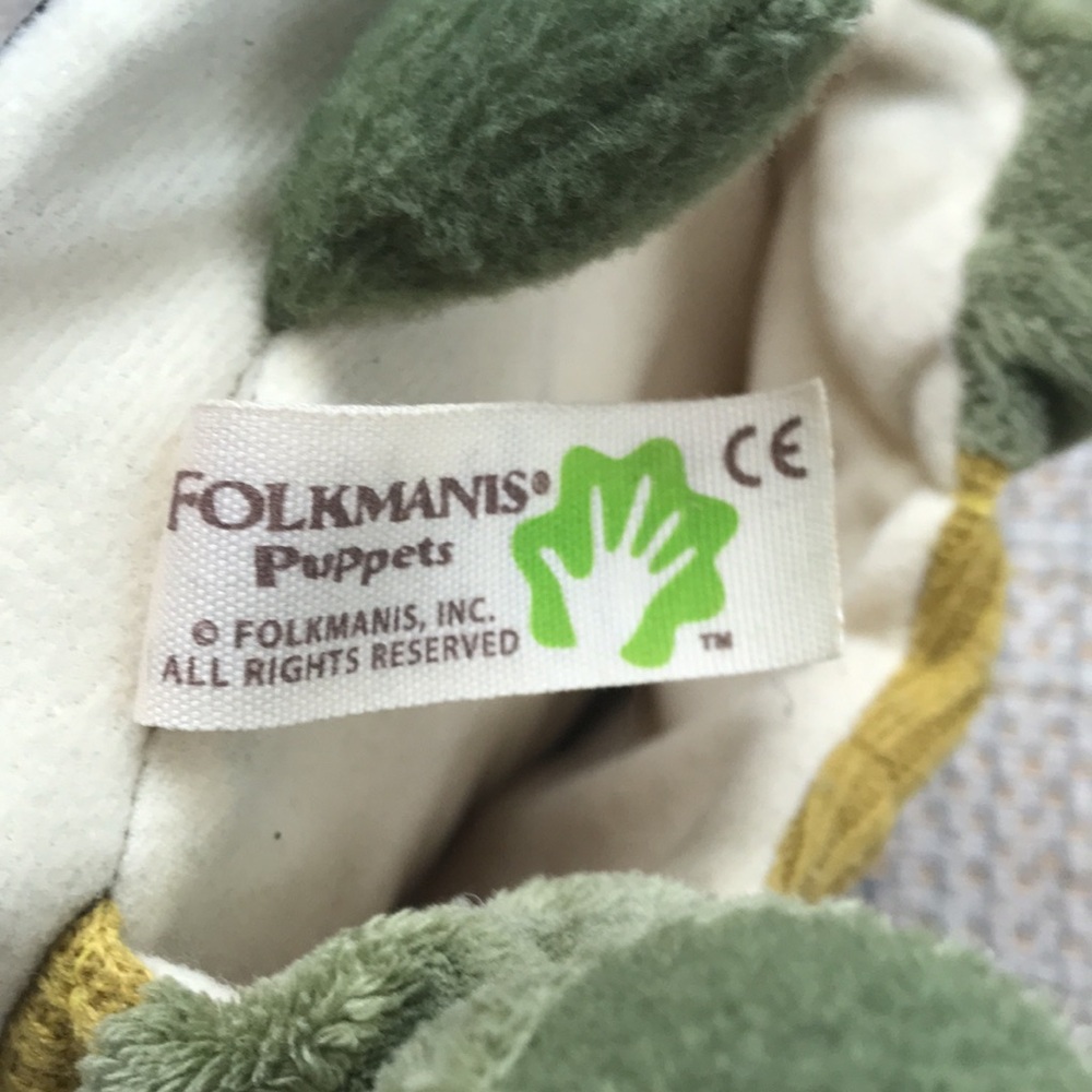 Folkmanis Turtle Puppet - Picture 3 of 3